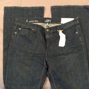 NWT LOFT Modern Flare Jeans